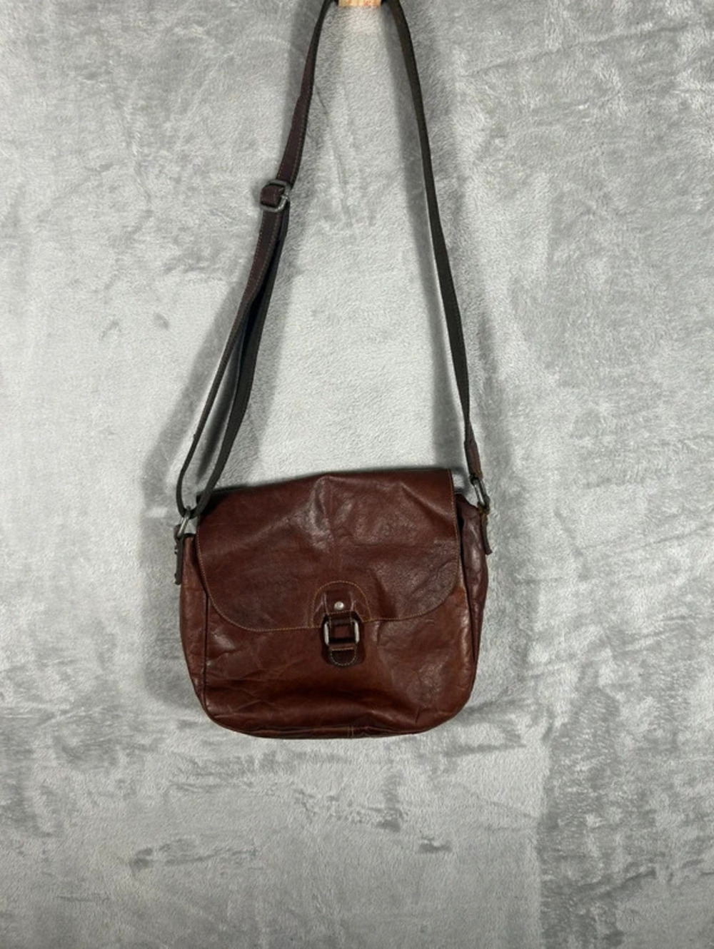 vintage jack georges genuine leather crossbody bag